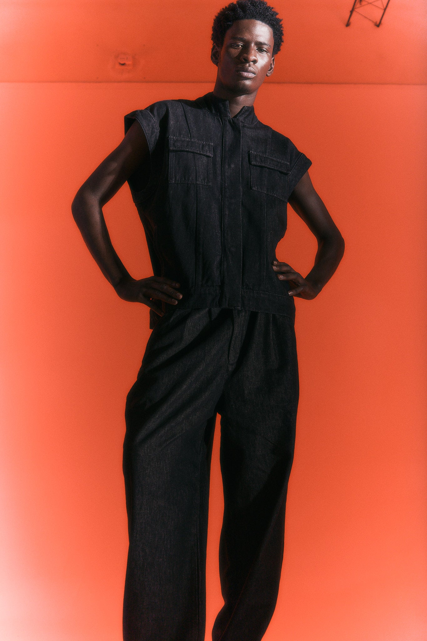 Pantalon en denim noir - Zooter