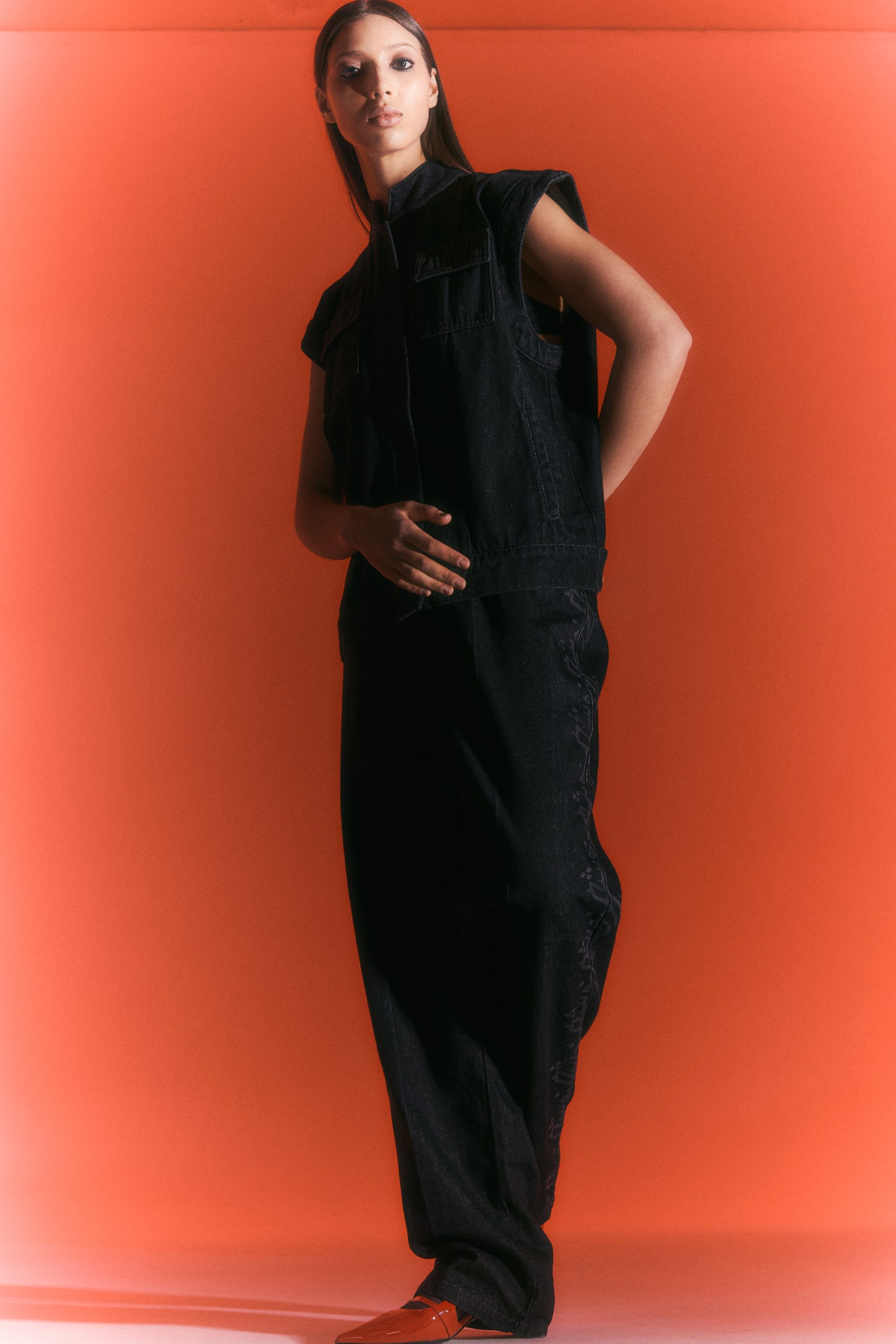 Pantalon en denim noir - Spicy Arabic