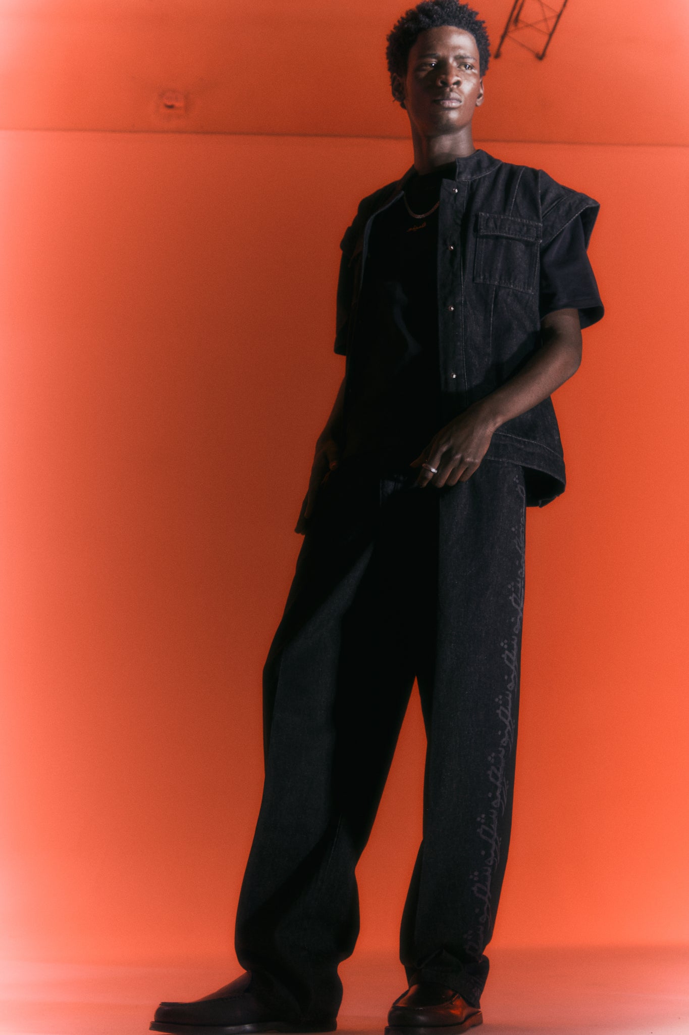 Pantalon en denim noir - Spicy Arabic