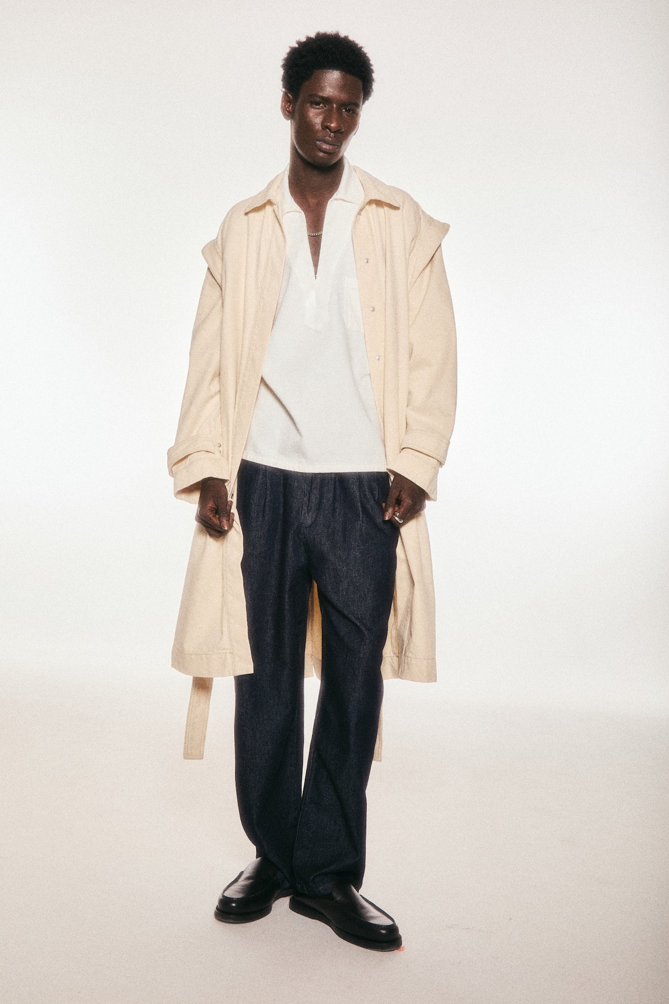 Pantalon en denim brut - Zooter