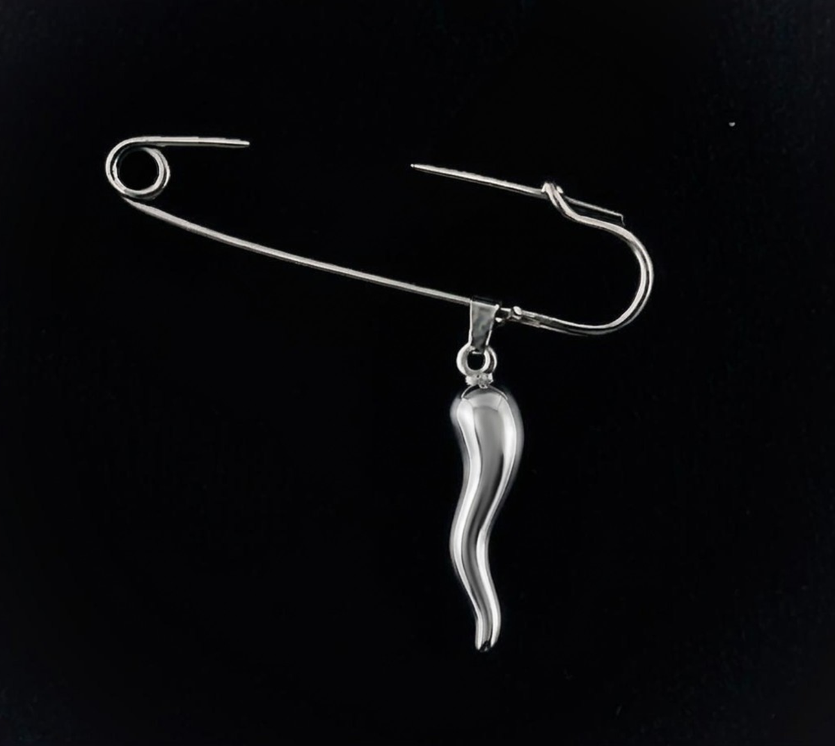 Broche FELFEL en argent massif 925