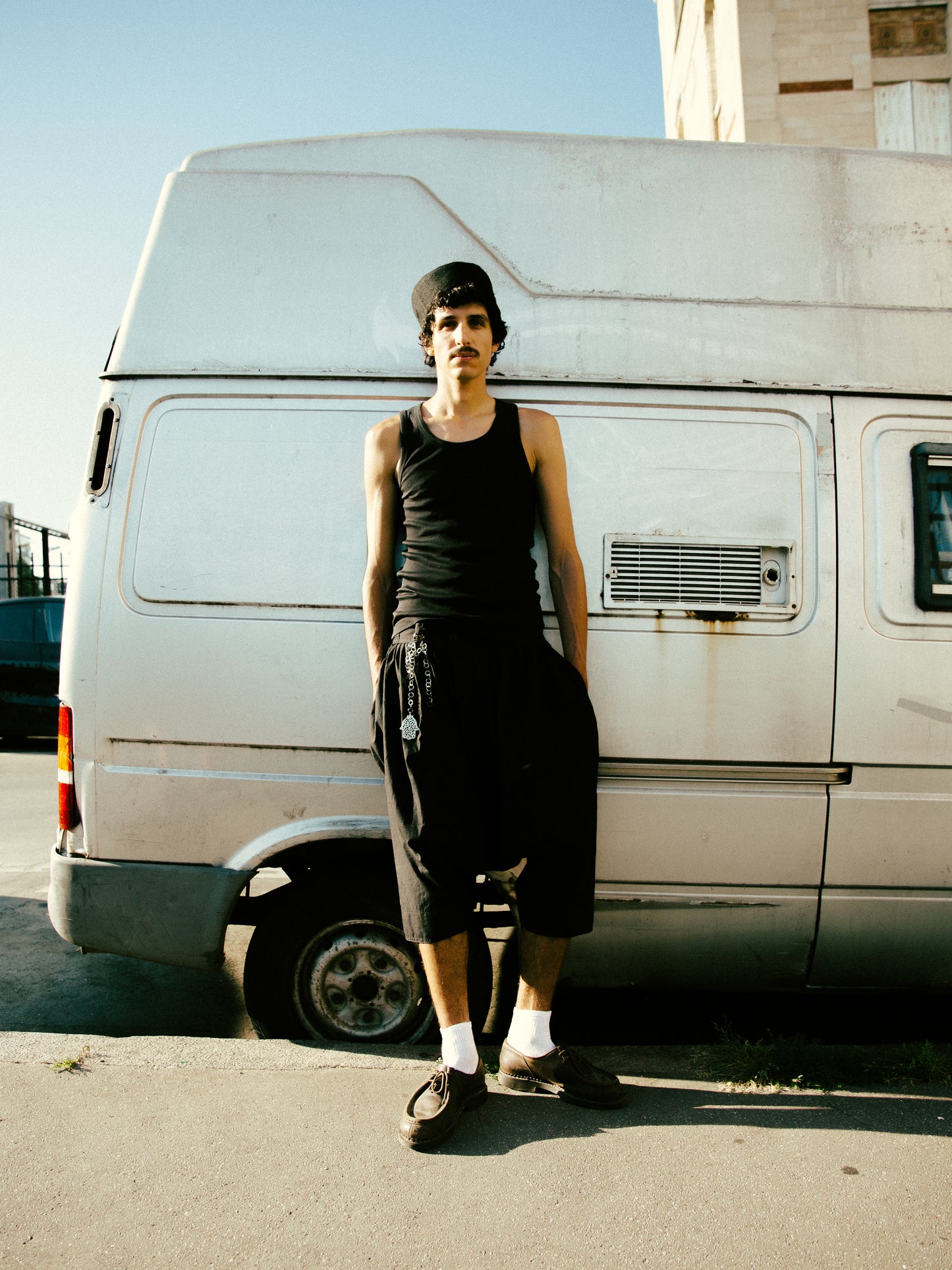 Short ballon Jad - Noir