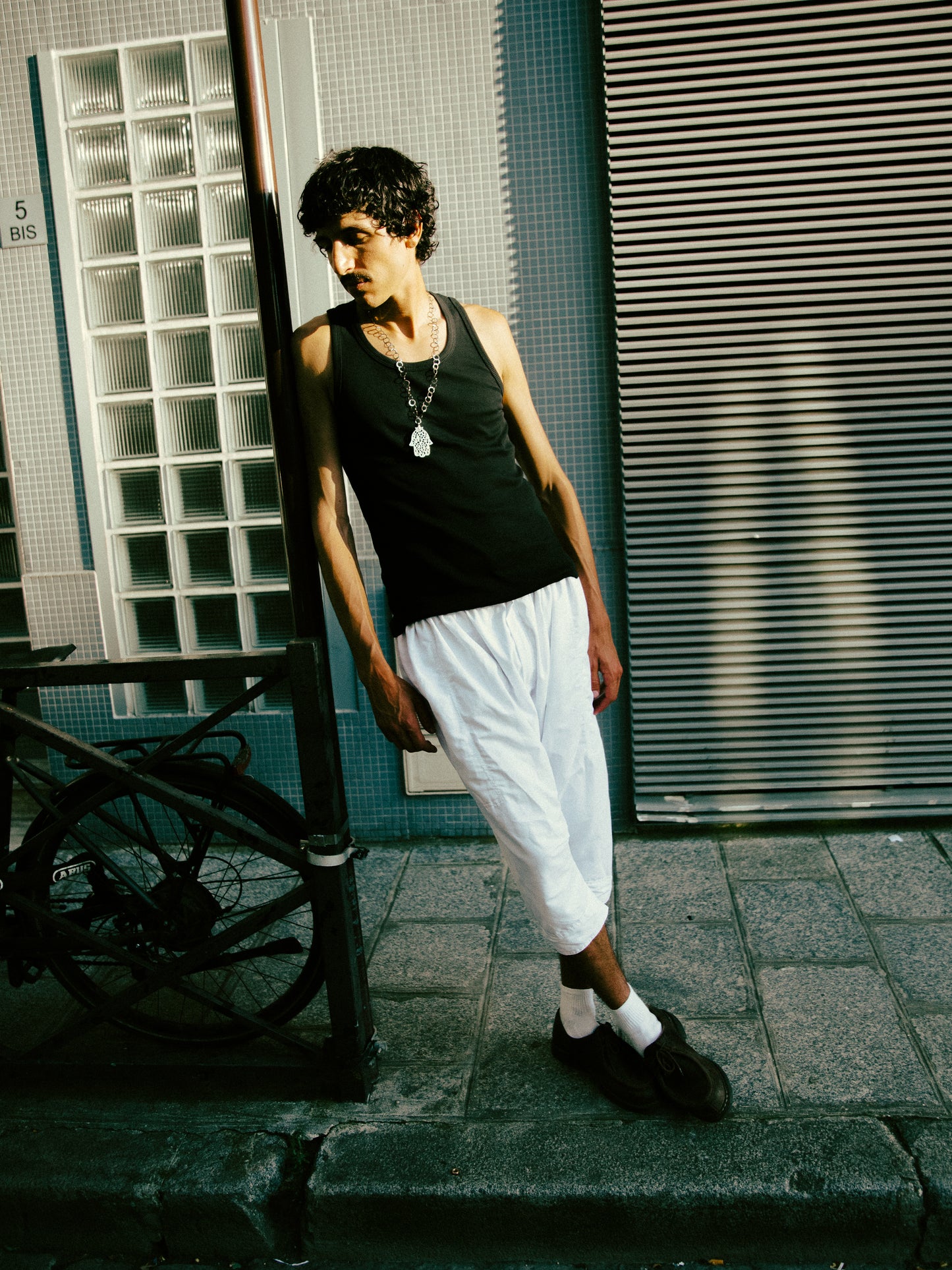 Short ballon Jad - Blanc