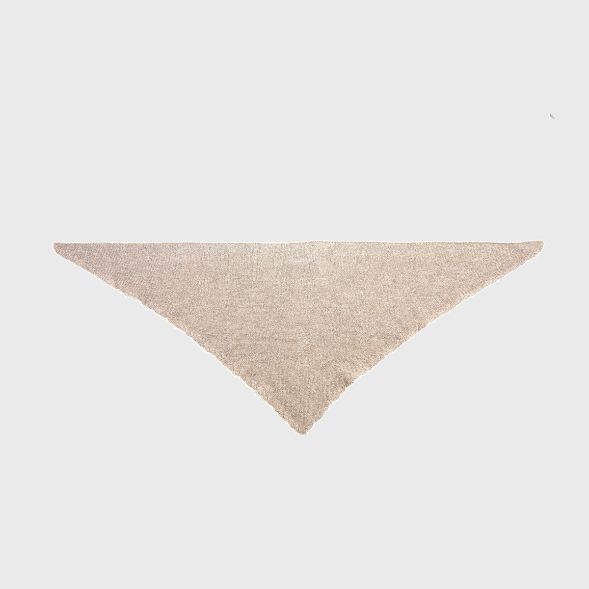 Foulard ELYSSA en laine et cachemire - Beige